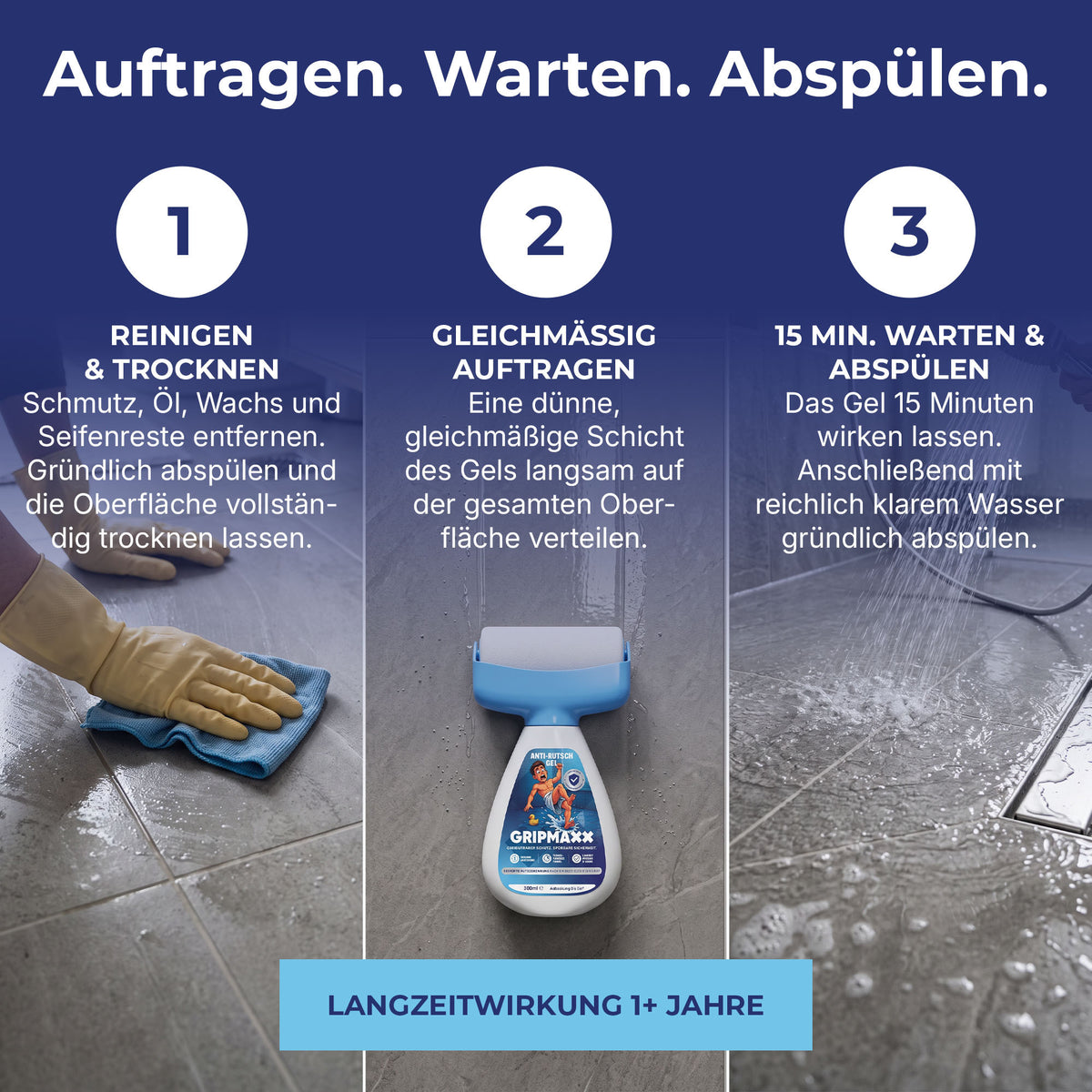 2 x GRIPMAXX (SET) Anti-Rutsch-Gel